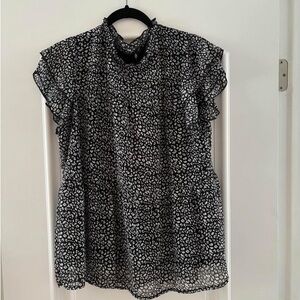 Prettygarden Floral Chiffon Blouse -  New